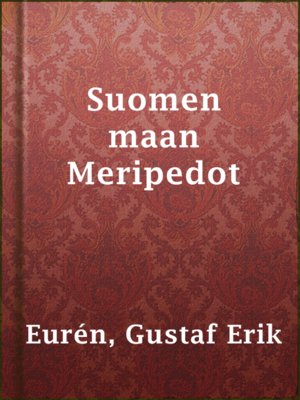 cover image of Suomen maan Meripedot